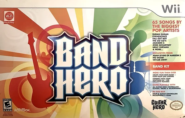 Band Hero box art