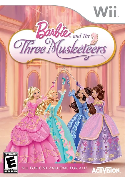Barbie and the Three Musketeers box art