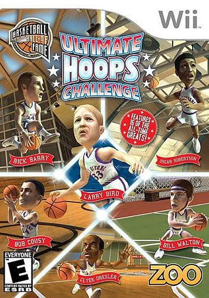 Basketball Hall of Fame: Ultimate Hoops Challenge Box Art