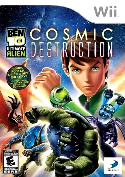 Ben 10: Ultimate Alien - Cosmic Destruction Box Art