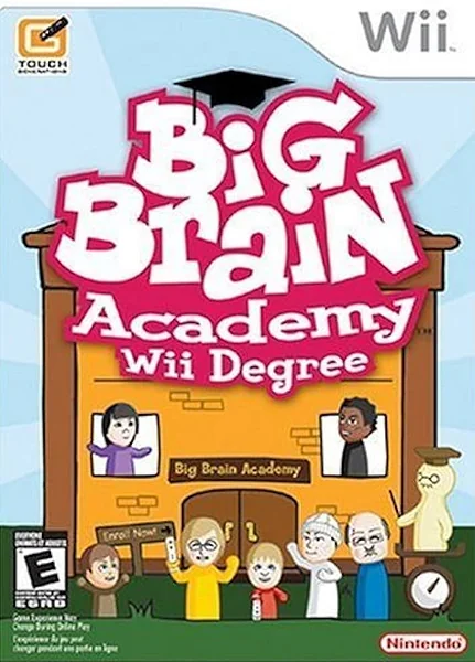 Big Brain Academy: Wii Degree Box Art