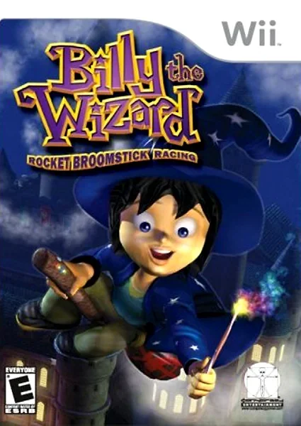 Billy the Wizard: Rocket Broomstick Racing Box Art
