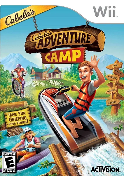 Cabela's Adventure Camp Box Art