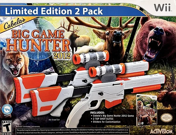 Cabela's Big Game Hunter 2012 box art
