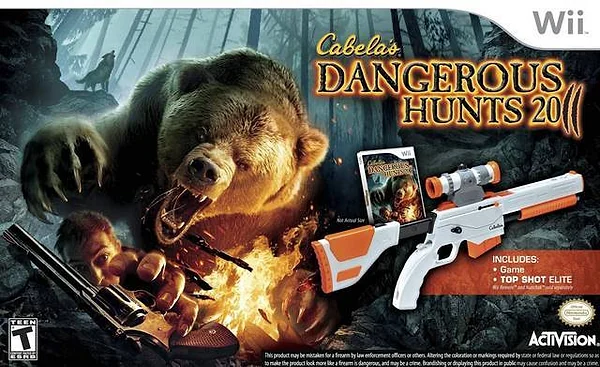 Cabela's Dangerous Hunts 2011 Box Art