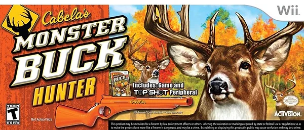 Cabela's Monster Buck Hunter Box Art