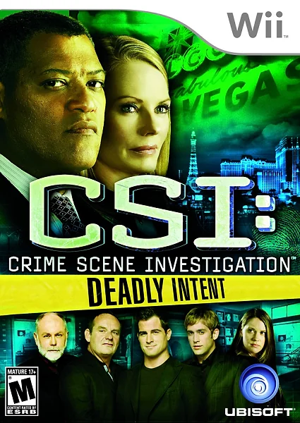 CSI: Crime Scene Investigation - Deadly Intent Box Art