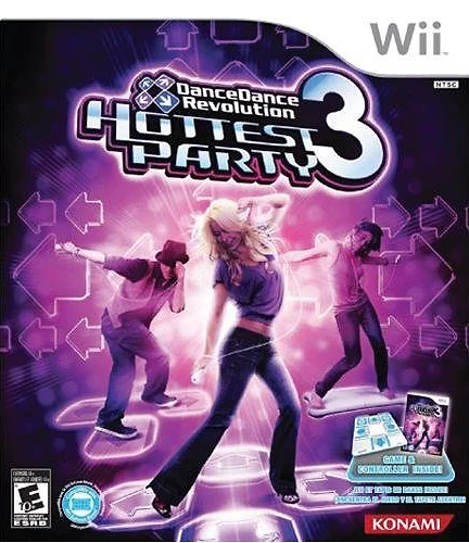 Dance Dance Revolution: Hottest Party 3 Box Art