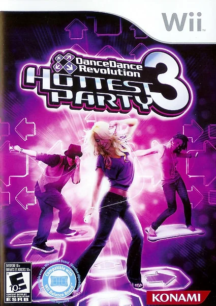 Dance Dance Revolution: Hottest Party 3 box art