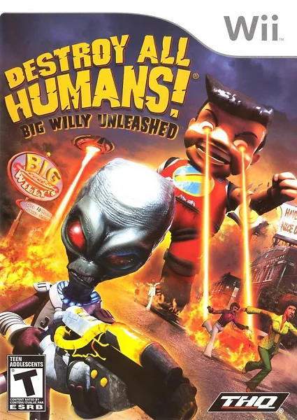 Destroy All Humans! Big Willy Unleashed Box Art