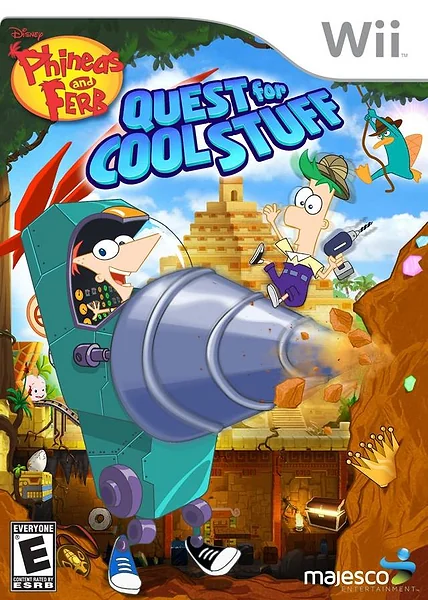 Phineas and Ferb: Quest for Cool Stuff box art