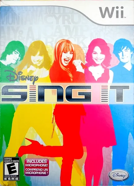Disney Sing It Box Art