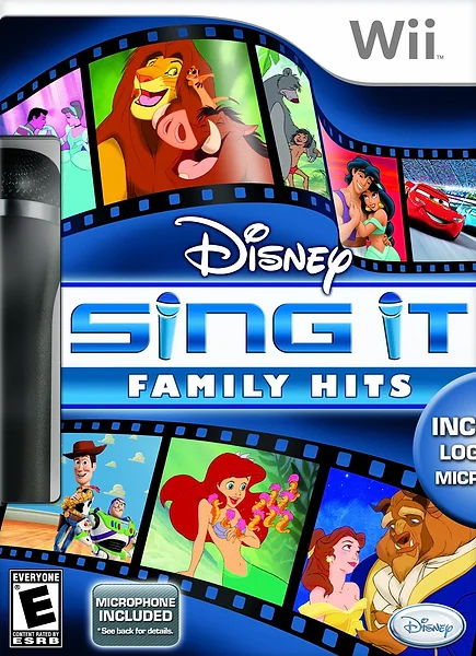 Disney Sing It: Family Hits Box Art