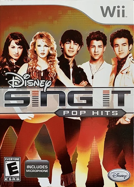 Disney Sing It: Pop Hits Box Art