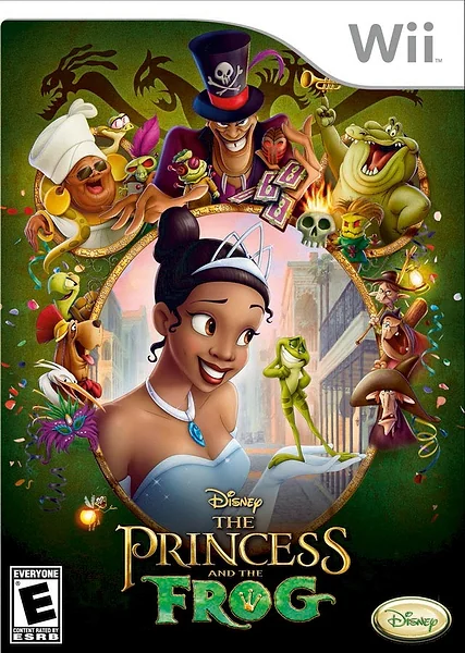 Princess and the Frog Box Art