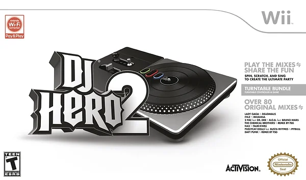 DJ Hero 2 Box Art