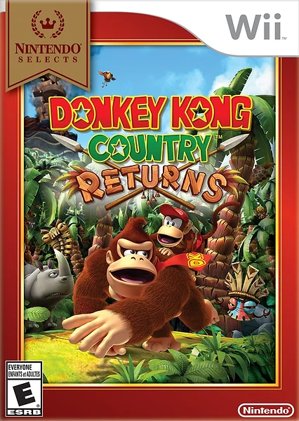 Donkey Kong Country Returns box art