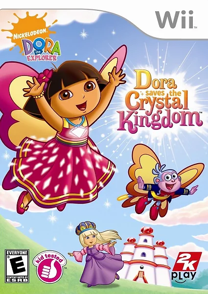 Dora the Explorer: Dora Saves the Crystal Kingdom Box Art