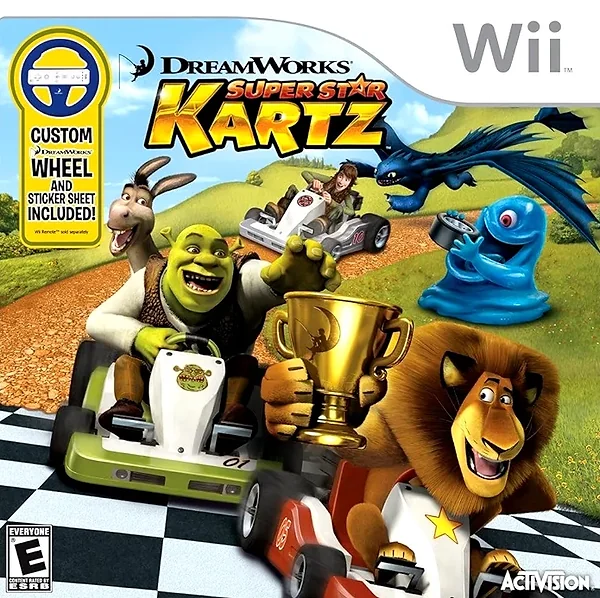DreamWorks Super Star Kartz Box Art