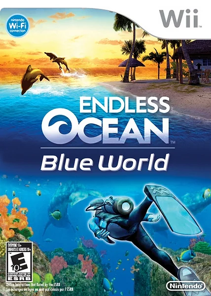 Endless Ocean: Blue World box art