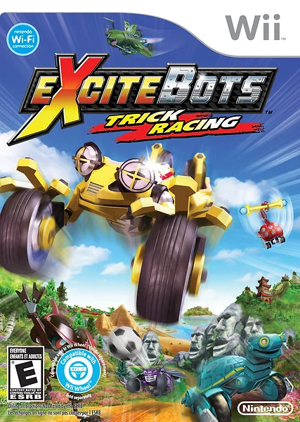 Excitebots: Trick Racing box art