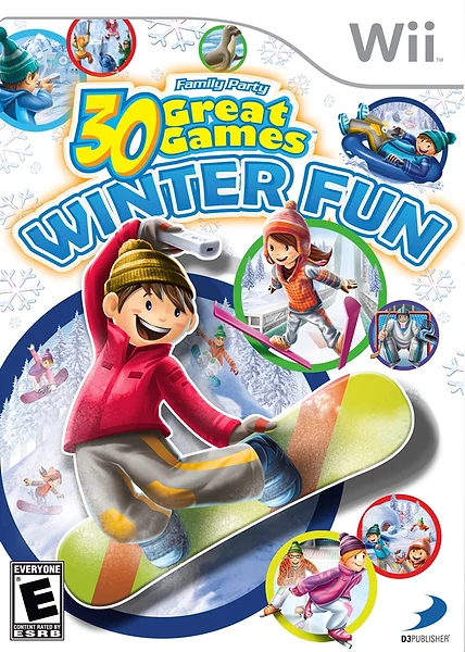 Family Party: 30 Great Games - Winter Fun Box Art