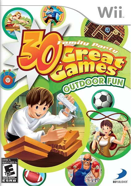 Family Party: 30 Great Games - Outdoor Fun box art