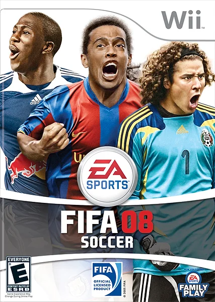 FIFA 08 box art