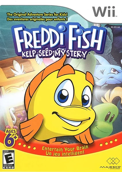 Freddi Fish: Kelp Seed Mystery Box Art