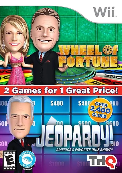 Wheel of Fortune & Jeopardy! box art