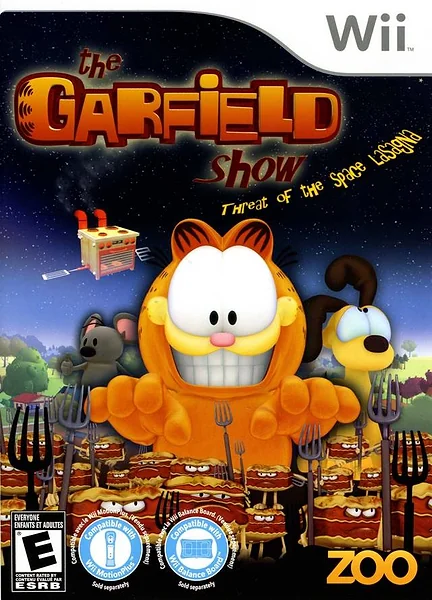 Garfield Show: Threat of the Space Lasagna Box Art