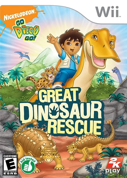 Go, Diego, Go! Great Dinosaur Rescue Box Art