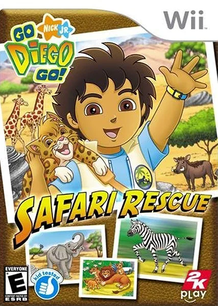 Go, Diego, Go! Safari Rescue Box Art