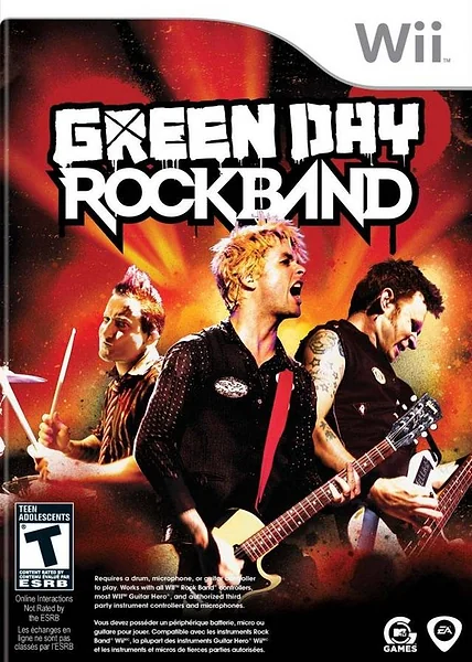 Green Day: Rock Band Box Art