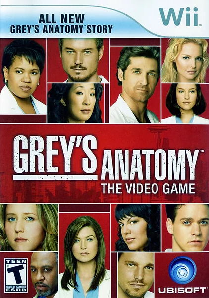 Grey's Anatomy: The Video Game Box Art