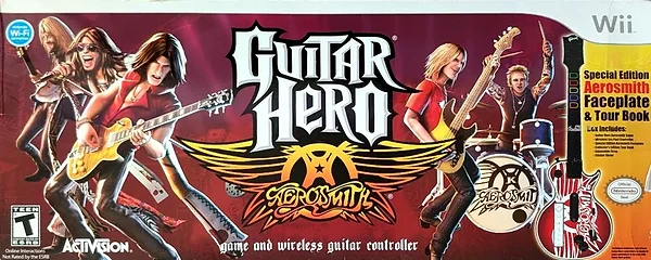 Guitar Hero: Aerosmith Box Art