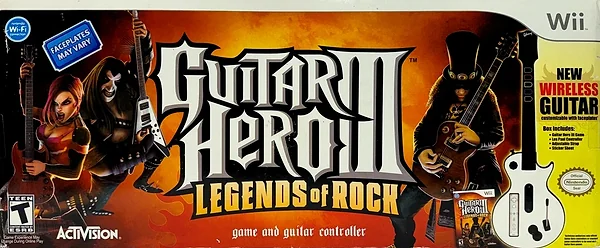 Guitar Hero III: Legends of Rock Box Art