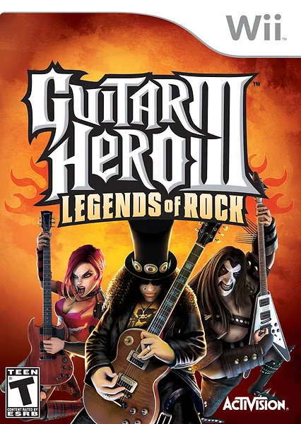 Guitar Hero III: Legends of Rock box art
