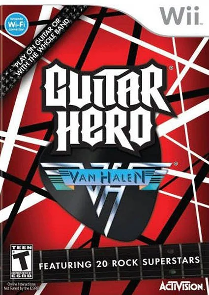 Guitar Hero: Van Halen Box Art