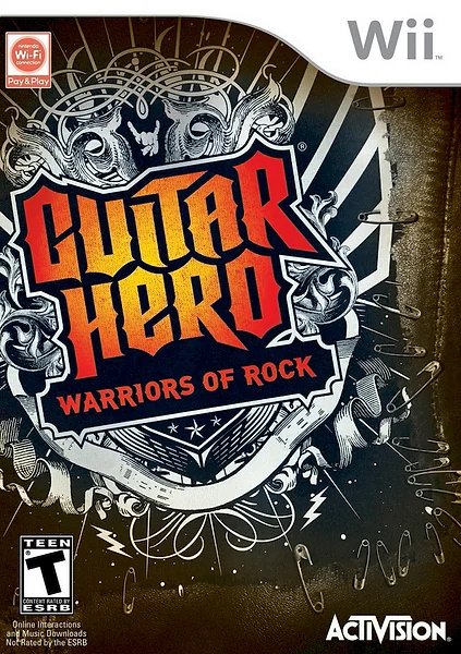 Guitar Hero: Warriors of Rock Box Art