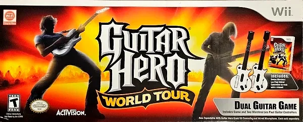 Guitar Hero: World Tour Box Art
