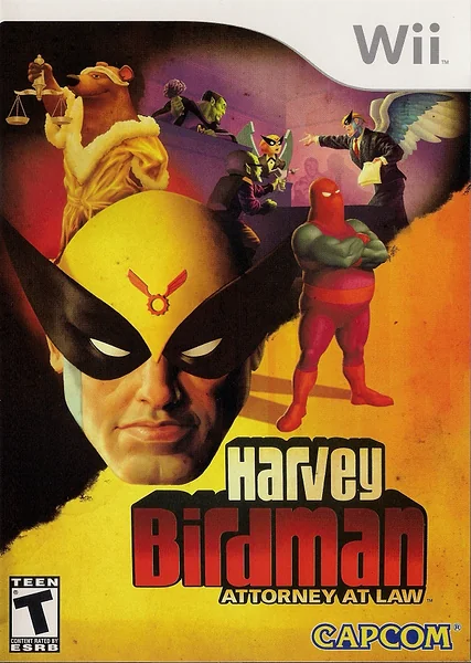 Harvey Birdman: Attorney at Law Box Art