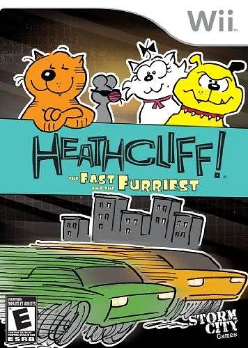 Heathcliff! The Fast and the Furriest Box Art