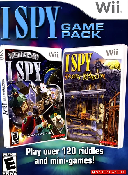 I Spy Game Pack: Ultimate & Spooky Mansion box art