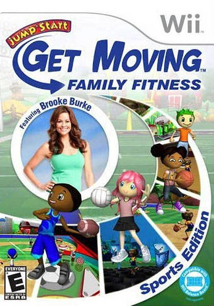 JumpStart: Get Moving - Family Fitness Box Art