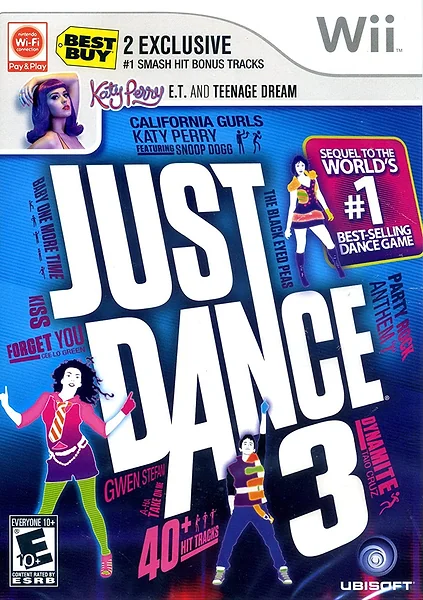 Just Dance 3 box art