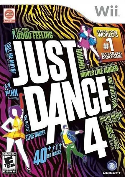Just Dance 4 Box Art