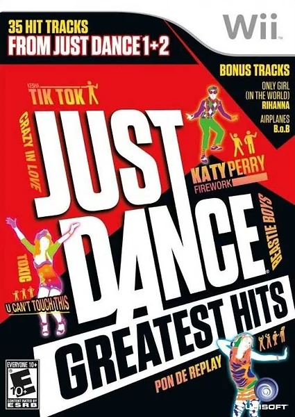 Just Dance: Greatest Hits Box Art