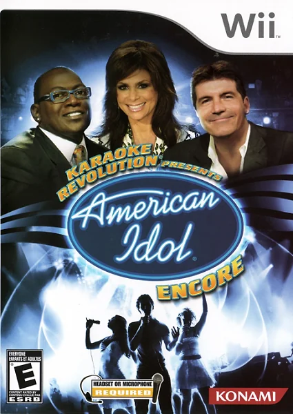 Karaoke Revolution Presents: American Idol Encore box art
