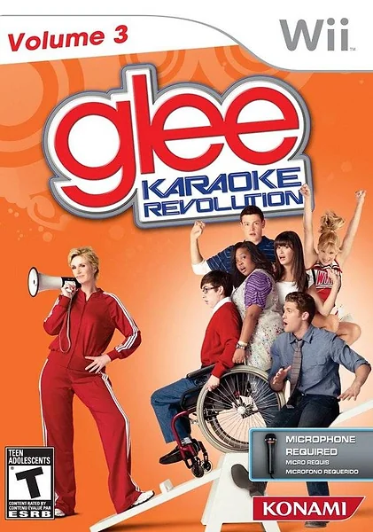 Karaoke Revolution: Glee - Volume 3 Box Art